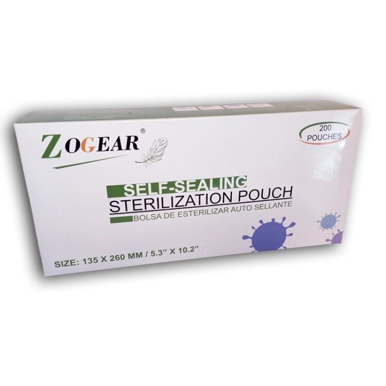 Bolsa de esterilizar 5.3x10.2 Zogear
