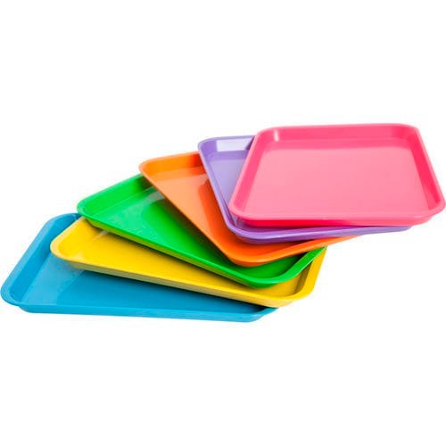 Bandejas plasticas lisa Zogear