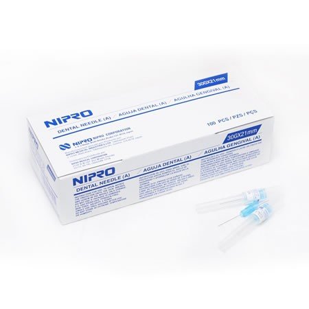 Agujas cortas 30x21 Nipro